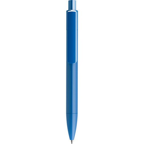 Prodir DS4 PMM Push Kugelschreiber , Prodir, true blue, Kunststoff, 14,10cm x 1,40cm (Länge x Breite), Bild 1