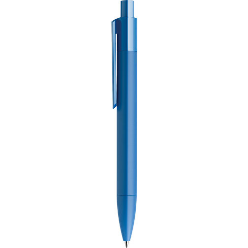 Prodir DS4 PMM Push Kugelschreiber , Prodir, true blue, Kunststoff, 14,10cm x 1,40cm (Länge x Breite), Bild 2