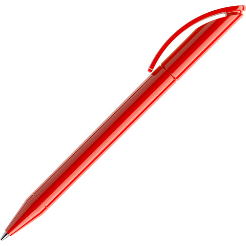 Prodir DS3 TPP Twist Kugelschreiber , Prodir, rot, Kunststoff, 13,80cm x 1,50cm (Länge x Breite), Bild 4