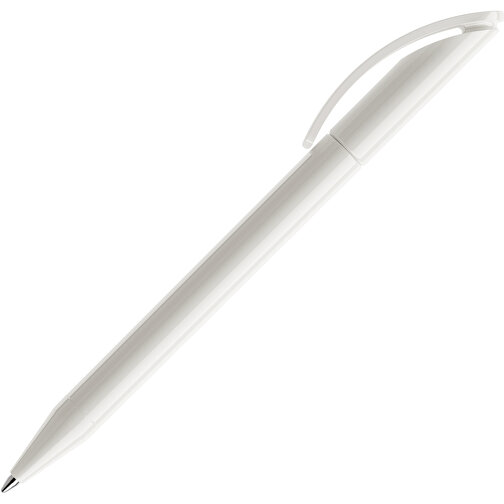 Prodir DS3 TPP Twist Kugelschreiber , Prodir, weiß, Kunststoff, 13,80cm x 1,50cm (Länge x Breite), Bild 4