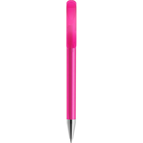 Prodir DS3 TFS Twist Kugelschreiber , Prodir, pink, Kunststoff/Metall, 13,80cm x 1,50cm (Länge x Breite), Bild 1