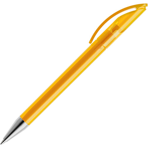 Prodir DS3 TFS Twist Kugelschreiber , Prodir, gelb, Kunststoff/Metall, 13,80cm x 1,50cm (Länge x Breite), Bild 4