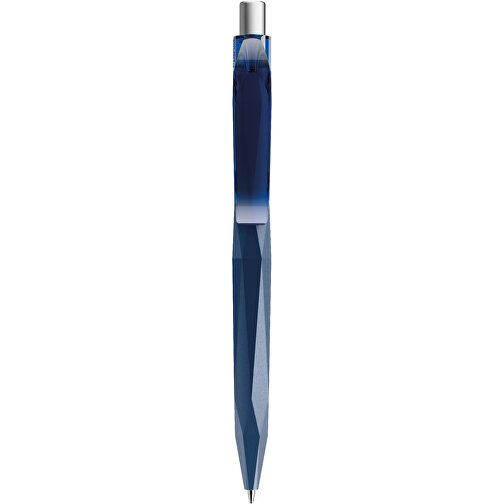 Prodir QS20 PRT Push Kugelschreiber , Prodir, sodalithblau / silber, Kunststoff/Metall, 14,10cm x 1,60cm (Länge x Breite), Bild 1