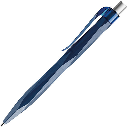Prodir QS20 PMT Push Kugelschreiber , Prodir, sodalithblau / silber, Kunststoff/Metall, 14,10cm x 1,60cm (Länge x Breite), Bild 4