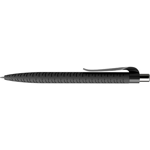 Prodir QS03 PRP Push Kugelschreiber , Prodir, schwarz/silber poliert, Kunststoff/Metall, 14,10cm x 1,60cm (Länge x Breite), Bild 5