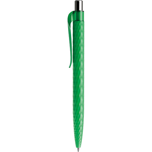 Prodir QS01 PRT Push Kugelschreiber , Prodir, hellgrün/silber poliert, Kunststoff/Metall, 14,10cm x 1,60cm (Länge x Breite), Bild 2