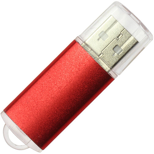 USB-Stick FROSTED Version 3.0 64GB , Promo Effects MB , rot MB , 65 GB , Aluminium/Kunststoff MB , 10 - 45 MB/s MB , 6,03cm x 1,80cm (Länge x Breite), Bild 1
