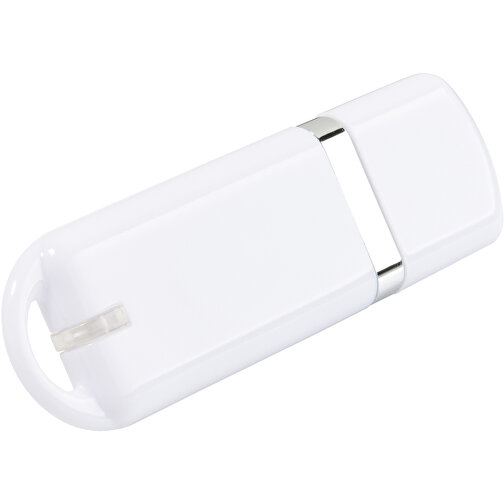 USB-Stick Focus Glänzend 3.0 64GB , Promo Effects MB , weiß MB , 65 GB , Kunststoff MB , 10 - 45 MB/s MB , , Bild 1