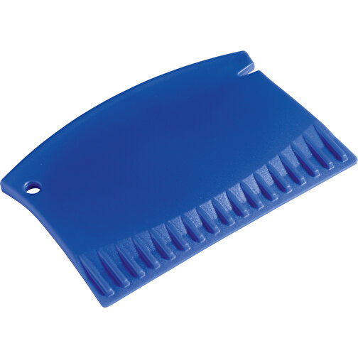 Mini-Eiskratzer COLD NIGHTS , blau, Kunststoff, 8,80cm x 0,50cm x 5,90cm (Länge x Höhe x Breite), Bild 1