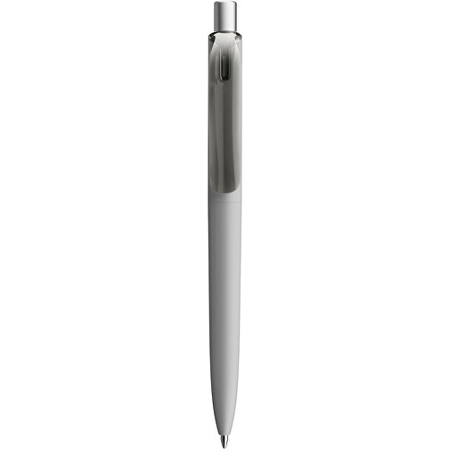 Prodir DS8 PRR Push Kugelschreiber , Prodir, delfingrau/silber satiniert, Kunststoff/Metall, 14,10cm x 1,50cm (Länge x Breite), Bild 1