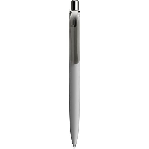 Prodir DS8 PRR Push Kugelschreiber , Prodir, delfingrau/silber poliert, Kunststoff/Metall, 14,10cm x 1,50cm (Länge x Breite), Bild 1