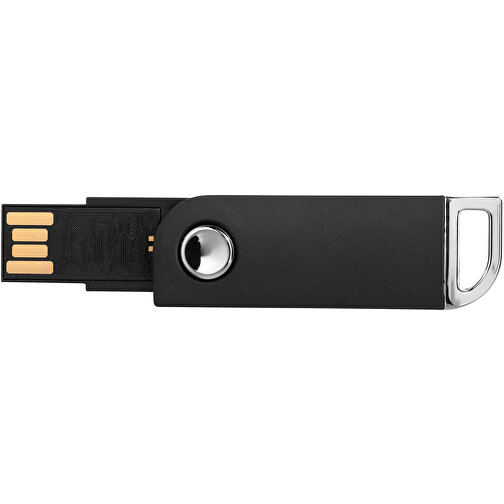 Swivel Rectangular USB-Stick , schwarz MB , 32 GB , Kunststoff MB , 5,40cm x 1,70cm x 0,70cm (Länge x Höhe x Breite), Bild 7