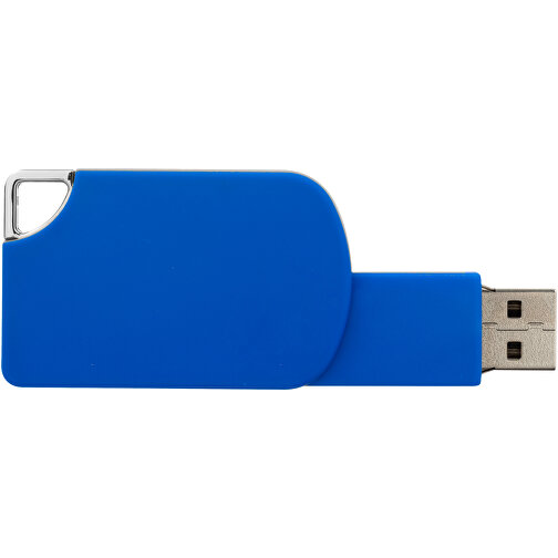 Swivel Square USB-Stick , blau MB , 2 GB , Kunststoff MB , 5,00cm x 3,10cm x 1,00cm (Länge x Höhe x Breite), Bild 6