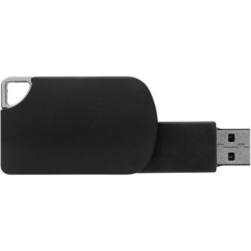 Swivel Square USB-Stick , schwarz MB , 32 GB , Kunststoff MB , 5,00cm x 3,10cm x 1,00cm (Länge x Höhe x Breite), Bild 6
