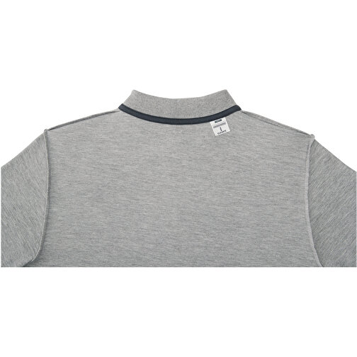 Helios Poloshirt Für Damen , heather grau, Piqué Strick 90% Baumwolle, 10% Viskose, 180 g/m2, XL, , Bild 5