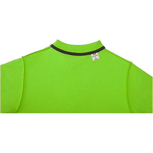 Helios Poloshirt Für Damen , apfelgrün, Piqué Strick 100% BCI Baumwolle, 180 g/m2, S, , Bild 6