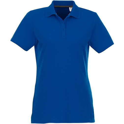 Helios Poloshirt Für Damen , blau, Piqué Strick 100% BCI Baumwolle, 180 g/m2, M, , Bild 4
