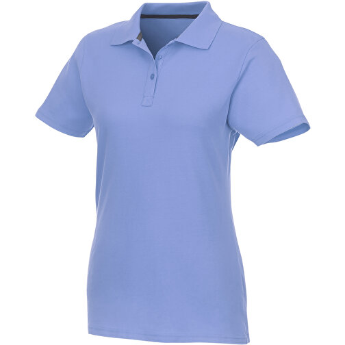 Helios Poloshirt Für Damen , hellblau, Piqué Strick 100% BCI Baumwolle, 180 g/m2, M, , Bild 1