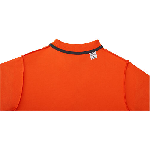Helios Poloshirt Für Damen , orange, Piqué Strick 100% BCI Baumwolle, 180 g/m2, XS, , Bild 6