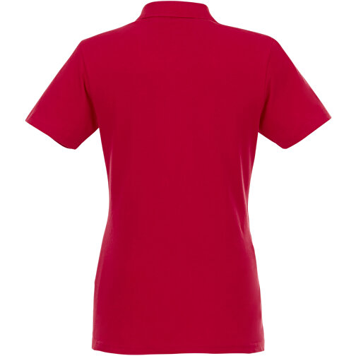 Helios Poloshirt Für Damen , rot, Piqué Strick 100% BCI Baumwolle, 180 g/m2, S, , Bild 5