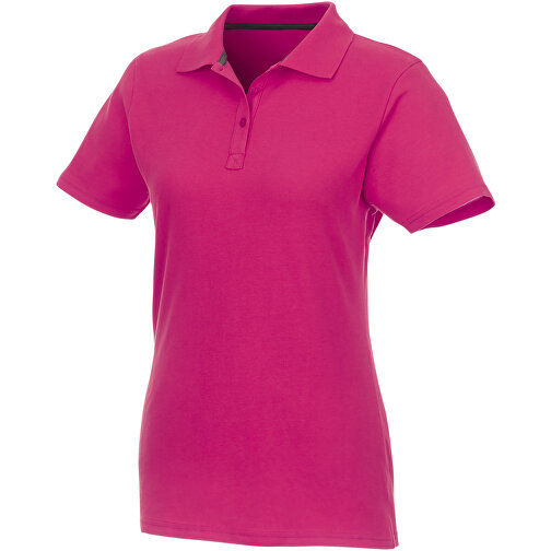 Helios Poloshirt Für Damen , magenta, Piqué Strick 100% BCI Baumwolle, 180 g/m2, L, , Bild 1