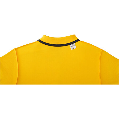 Helios Poloshirt Für Damen , gelb, Piqué Strick 100% BCI Baumwolle, 180 g/m2, XL, , Bild 6