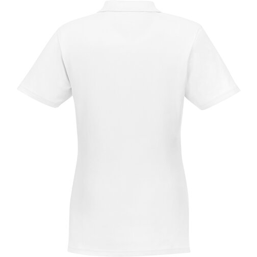 Helios Poloshirt Für Damen , weiss, Piqué Strick 100% BCI Baumwolle, 180 g/m2, M, , Bild 5