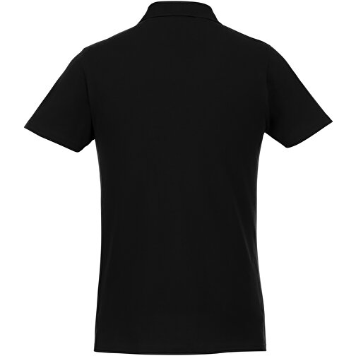 Helios Poloshirt Für Herren , schwarz, Piqué Strick 100% BCI Baumwolle, 180 g/m2, 4XL, , Bild 5