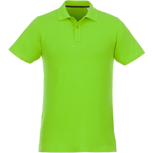 Helios Poloshirt Für Herren , apfelgrün, Piqué Strick 100% BCI Baumwolle, 180 g/m2, XXL, , Bild 1