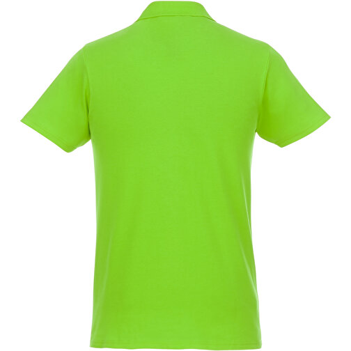 Helios Poloshirt Für Herren , apfelgrün, Piqué Strick 100% BCI Baumwolle, 180 g/m2, XXL, , Bild 3