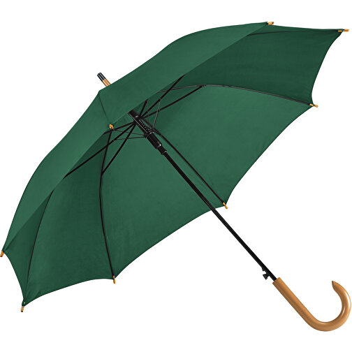 PATTI. Regenschirm Aus 190T-Polyester Mit Automatischer Öffnung , dunkelgrün, 190T Polyester, , Bild 1