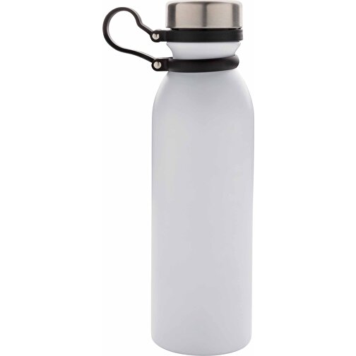 Kupfer-Vakuumisolierte Flasche Mit Trageriemen, Weiß , weiß, Edelstahl, 25,50cm (Höhe), Bild 2