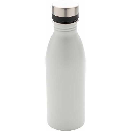 Deluxe Wasserflasche, Off White , off white, Edelstahl, 21,50cm (Höhe), Bild 1