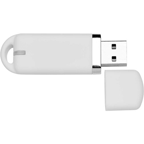 USB-Stick Focus Matt 2.0 64GB , Promo Effects MB , weiss MB , 65 GB , Kunststoff MB , 3 - 10 MB/s MB , , Bild 3
