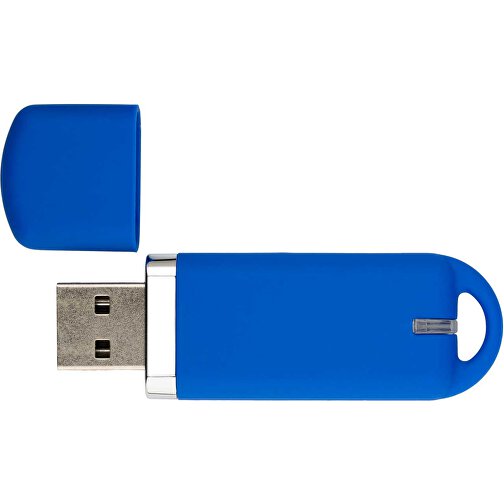 USB-Stick Focus Matt 2.0 64GB , Promo Effects MB , blau MB , 65 GB , Kunststoff MB , 3 - 10 MB/s MB , , Bild 3