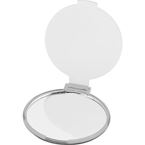 Taschenspiegel THINY , weiss, PS, 0,50cm (Breite), Bild 1