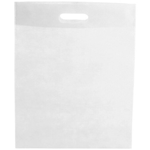 Tasche BLASTER , weiß, Vliesstoff, 34,00cm x 43,00cm (Länge x Breite), Bild 1