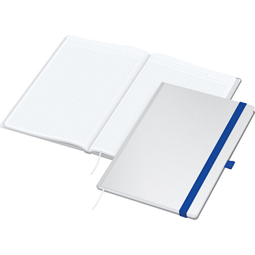 Cuaderno Match-Book Cream A5 Bestseller, mate, azul medio, Imagen 2