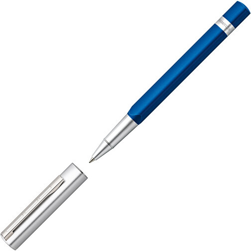 STAEDTLER TRX Tintenroller , Staedtler, blau, Aluminium, 16,00cm x 3,50cm x 3,00cm (Länge x Höhe x Breite), Bild 2