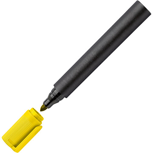 STAEDTLER Lumocolor Permanent Marker , Staedtler, gelb, Kunststoff, 13,80cm x 1,70cm x 1,70cm (Länge x Höhe x Breite), Bild 2