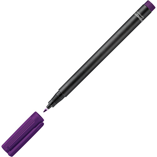 STAEDTLER Lumocolor Permanent F , Staedtler, violett, Kunststoff, 14,10cm x 0,90cm x 0,90cm (Länge x Höhe x Breite), Bild 2