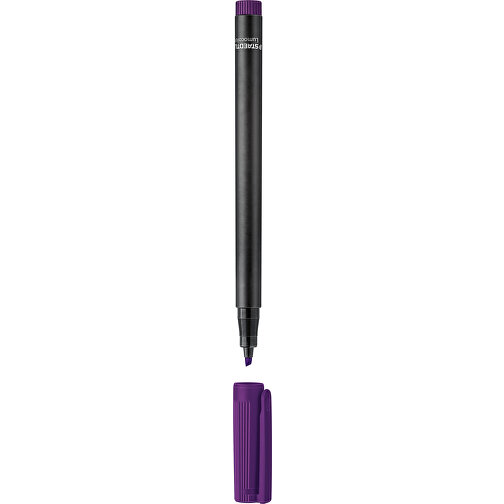 STAEDTLER Lumocolor Permanent B , Staedtler, violett, Kunststoff, 14,10cm x 0,90cm x 0,90cm (Länge x Höhe x Breite), Bild 1