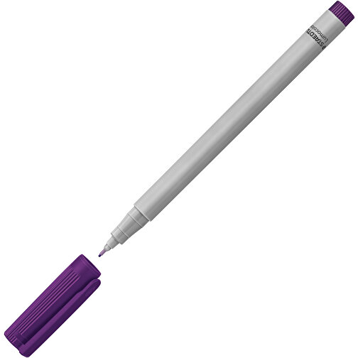 STAEDTLER Lumocolor Non-permanent S , Staedtler, violett, Kunststoff, 14,10cm x 0,90cm x 0,90cm (Länge x Höhe x Breite), Bild 2