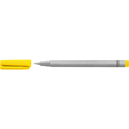 STAEDTLER Lumocolor Non-permanent S , Staedtler, gelb, Kunststoff, 14,10cm x 0,90cm x 9,00cm (Länge x Höhe x Breite), Bild 3