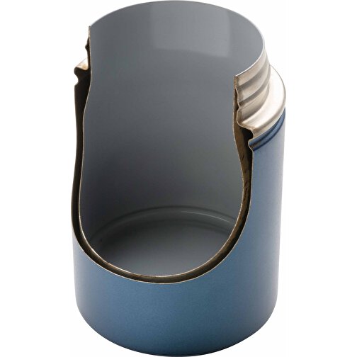 Bogota Kompakter Vakuumbecher Mit Keramikbeschichtung, Blau , blau, Edelstahl, 12,20cm (Höhe), Bild 8
