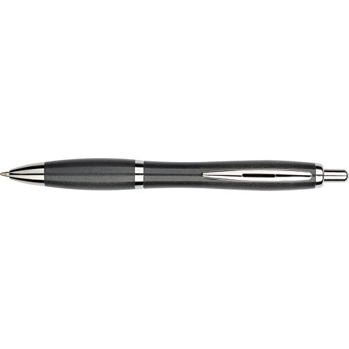 Kugelschreiber Shanghai , Promo Effects, schwarz, Weizenstroh, Kunststoff, Metall, 14,00cm (Länge), Bild 6