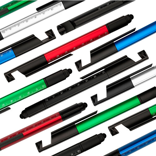 Kugelschreiber Tech Tool , Promo Effects, schwarz, Kunststoff, 15,40cm (Länge), Bild 8