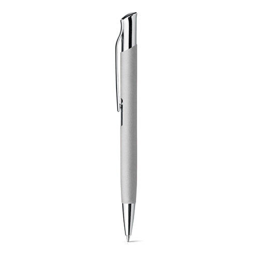 OLAF SOFT. Kugelschreiber Aus Aluminium , satinsilber, Aluminium, 0,18cm (Höhe), Bild 2