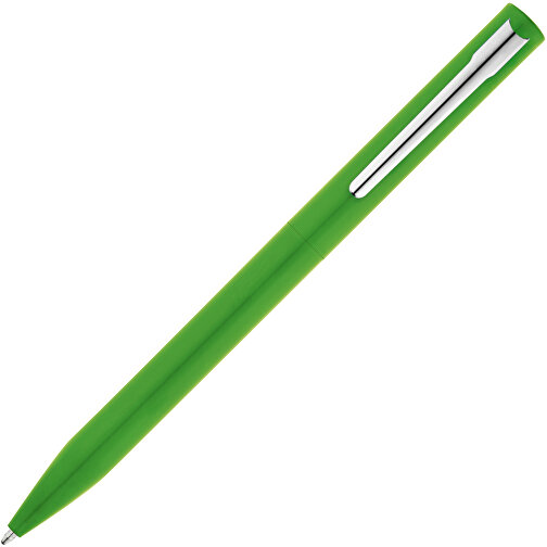 WASS. Aluminium-Kugelschreiber Mit Drehmechanik , hellgrün, Aluminium, , Bild 2
