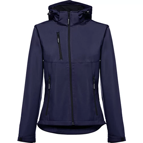 THC ZAGREB WOMEN. Softshell pour femme, avec capuche amovible, Image 1